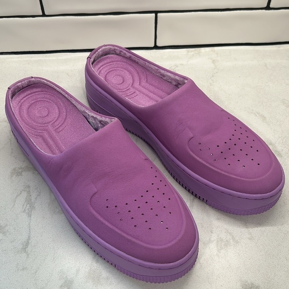 Nike Air Force 1 Lover XX Slip-On Mule Sneaker Fuchsia - Women's Size 8.5 - NEW - Picture 15 of 16